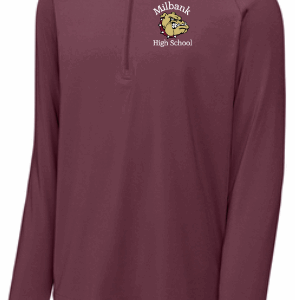 Bulldog Staff Sport-Tek Sport-Wick Stretch 1/4-Zip Pullover ST850