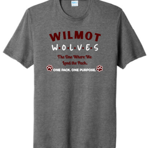 Wilmot Staff Port & Co Tri-Blend Tee PC330 GH