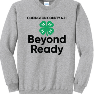 Codington County 4H Port & Company Core Fleece Crewneck Sweatshirt PC78
