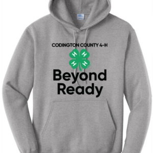 Codington County 4H Port & Company Core Fleece Pullover Hooded Sweatshirt PC78H