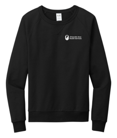 OAHS Apparel Allmade Unisex Organic French Terry Crewneck Sweatshirt AL4004