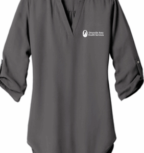 OAHS Port Authority Women's 3/4-Sleeve Tunic Blouse LW701