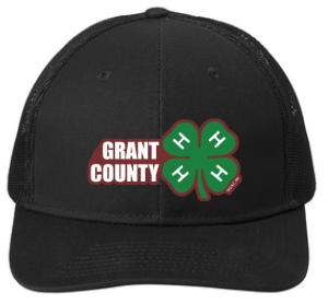 Grant County 4H Port Authority Snapback Trucker Cap C112