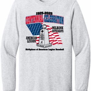 American Legion - Heritage P&C Long Sleeve Tee PC54LS Ash