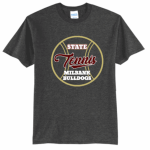 Bulldog State Tennis Port & Company Core Blend Tee PC55 DGH