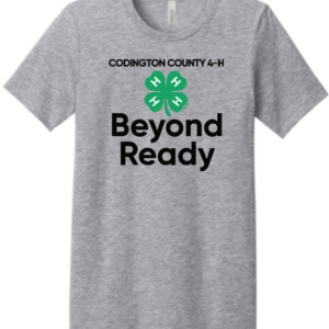 Codington County 4H BELLA+CANVAS SS Tee 3001CVC AH