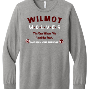Wilmot Staff BELLA+CANVAS Unisex Triblend LS Tee 3513 AGT