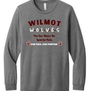 Wilmot Staff BELLA+CANVAS Unisex Triblend LS Tee 3513 GT
