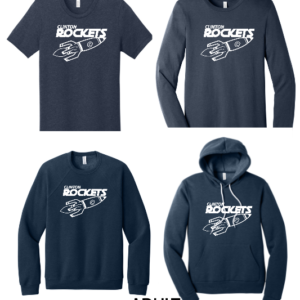 Clinton Rockets N Adult Bella Canvas