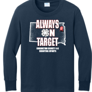 CC4-H Shooting Sports Port & Co Youth LS Tee N