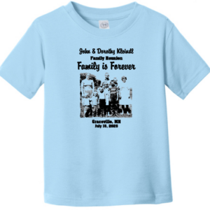 Kleindl Family Reunion LB Rabbit Skins Toddler Tee 3321