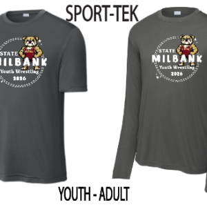 Bulldog Youth State Wrestling IG Sport-Tek PosiCharge