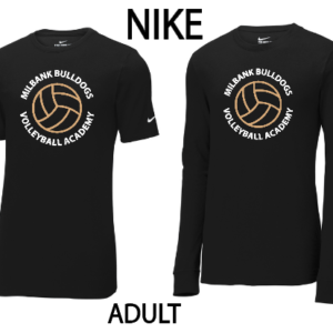 Bulldog VB Academy B Nike Dri-FIT Cotton/Poly LS & SS