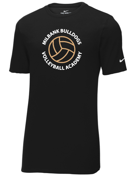 Bulldog VB Academy B Nike Dri-FIT Cotton/Poly LS & SS - Image 3