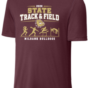 Bulldog State Track Sport-Tek Tee ST350 M